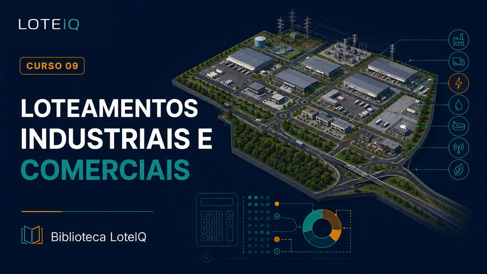 Loteamentos industriais e comerciais
